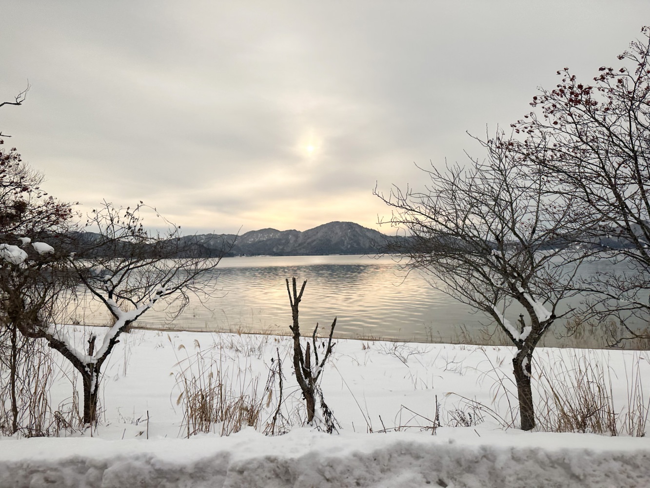 冬季田澤湖50