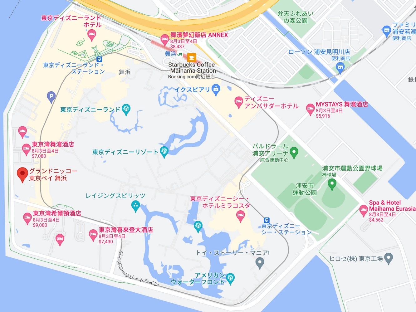 東京灣舞濱日航大酒店1
