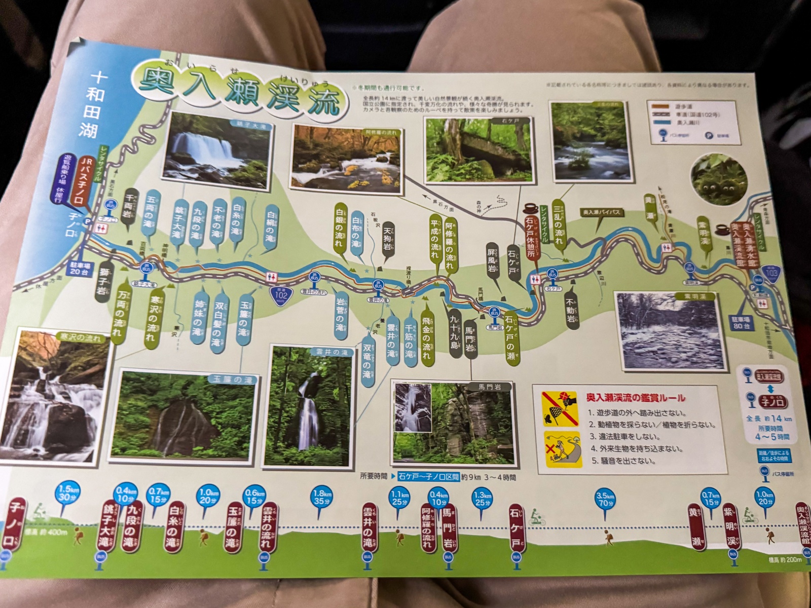 [日本青森]奧入瀨溪流 日本最美溪流之一｜四季皆美 夏綠秋楓冬雪都好美｜必看阿修羅之流＋雲井瀑布＋銚子大瀑｜JR巴士沿線輕鬆玩 休屋看十和田湖景＋溪流館用餐補給
