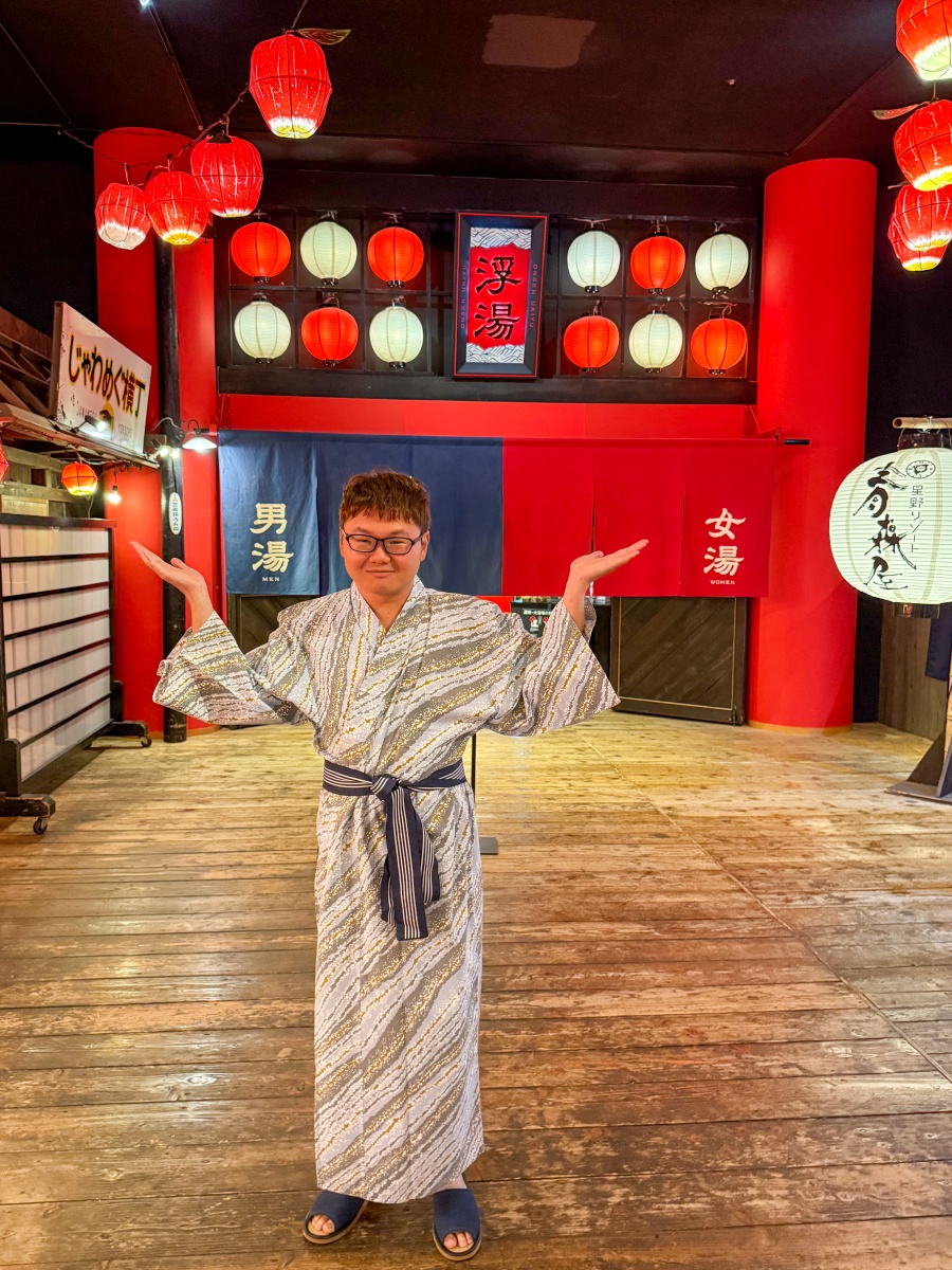 [日本青森]星野集團 青森屋 Hoshino Resorts Aomoriya 溫泉飯店 青森住宿推薦｜蘋果汁水龍頭 浮湯露天溫泉 森林泡湯｜晚餐海鮮自助餐＋早餐鮭魚卵吃到飽｜陸奧祭屋表演必看