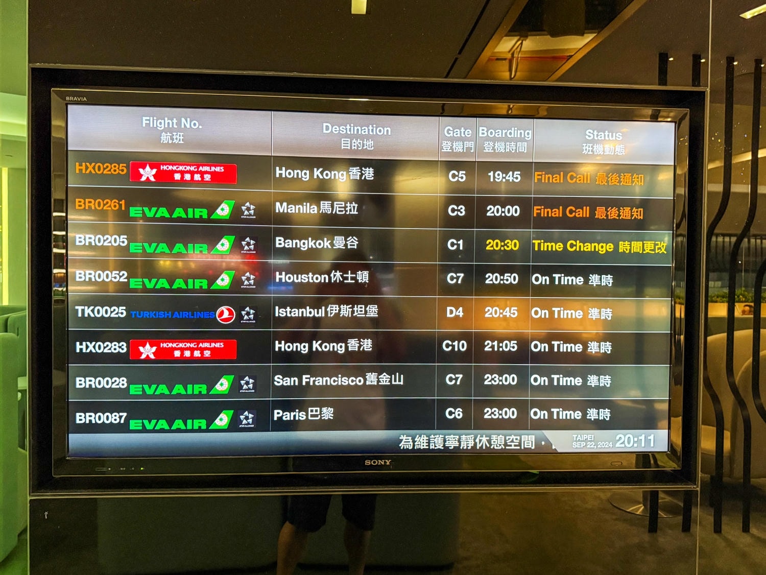 [桃園機場貴賓室]長榮The Infinity商務艙貴賓室｜星空聯盟商務艙桃園機場貴賓室 環境安靜餐點多元環境舒適｜晚間人潮與餐食分享