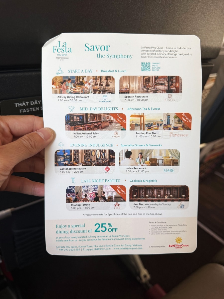 [飛行紀錄]太陽富國航空 Sun PhuQuoc Airways 台北直飛富國島 9G511 9G510｜A321-ACF座位餐食介紹｜富國島機場出入境與香島樂園快速通關心得