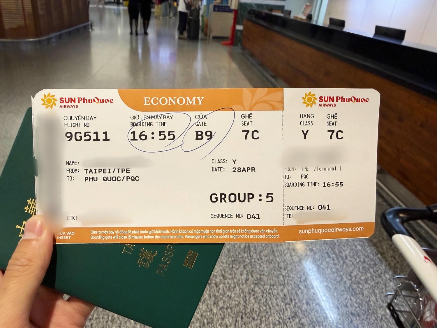 [飛行紀錄]太陽富國航空 Sun PhuQuoc Airways 台北直飛富國島 9G511 9G510｜A321-ACF座位餐食介紹｜富國島機場出入境與香島樂園快速通關心得