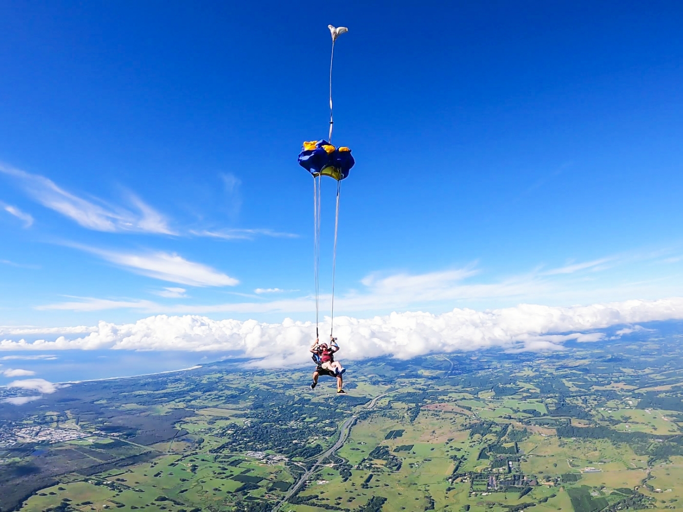 [澳洲拜倫灣] Byron Bay Skydive 跳傘體驗 海岸線真的美到忘記害怕｜KKday預訂含接駁 報到流程 攝影方案完整分享｜欣賞澳洲本土最東端 跳下去那刻真的爽到炸