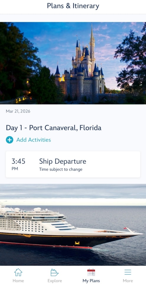 [迪士尼郵輪]Disney Cruise App 使用教學｜新手必看登船前後功能｜活動餐廳桌號 帳單網路一次看懂