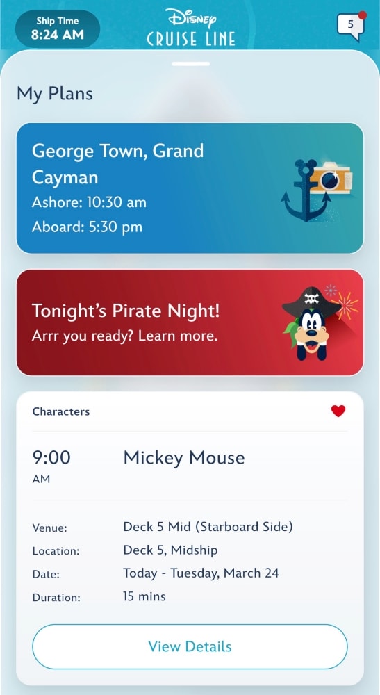 [迪士尼郵輪]Disney Cruise App 使用教學｜新手必看登船前後功能｜活動餐廳桌號 帳單網路一次看懂