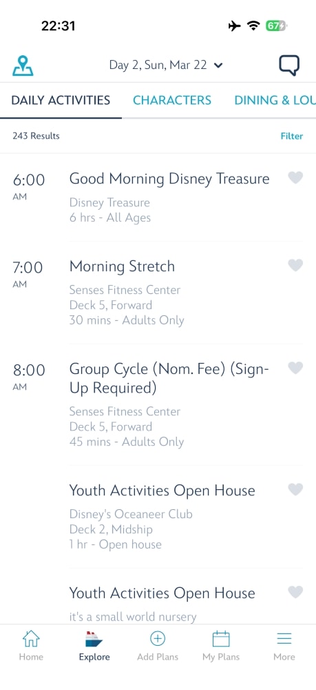 [迪士尼郵輪]Disney Cruise App 使用教學｜新手必看登船前後功能｜活動餐廳桌號 帳單網路一次看懂