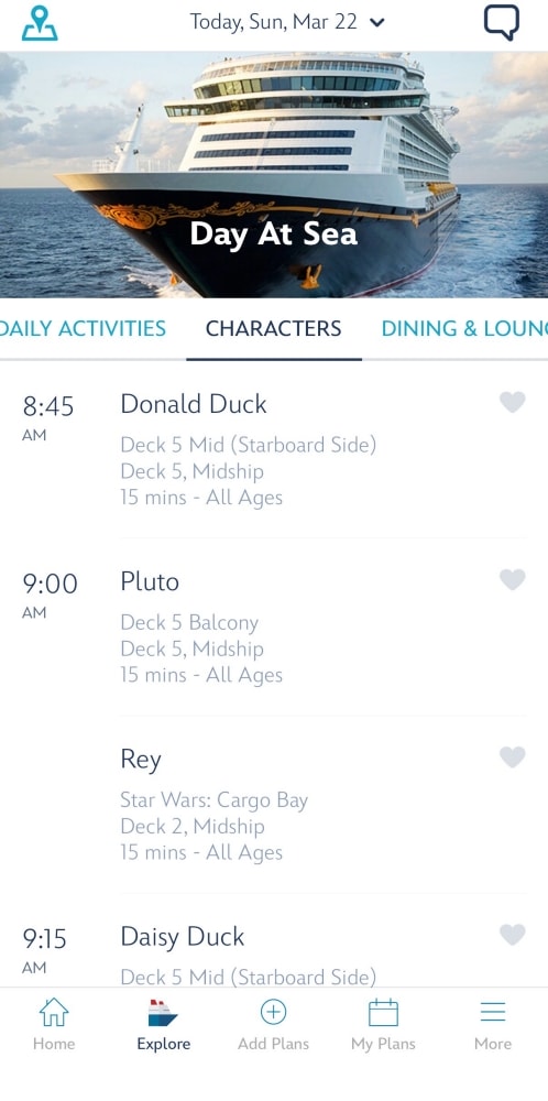 [迪士尼郵輪]Disney Cruise App 使用教學｜新手必看登船前後功能｜活動餐廳桌號 帳單網路一次看懂