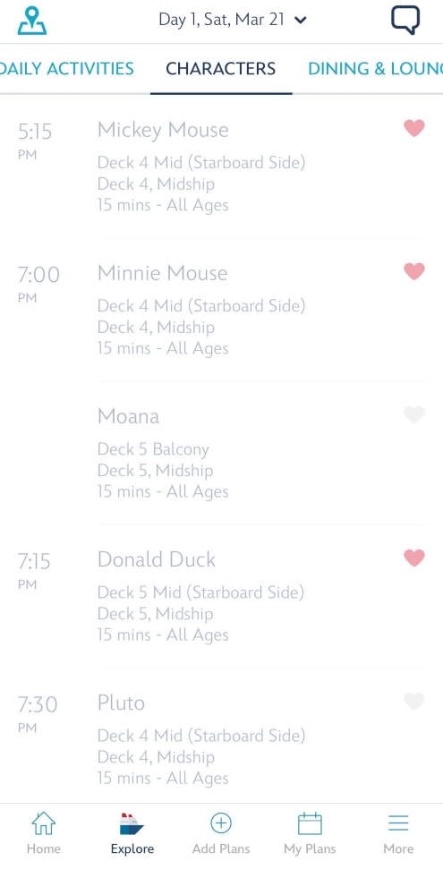 [迪士尼郵輪]Disney Cruise App 使用教學｜新手必看登船前後功能｜活動餐廳桌號 帳單網路一次看懂