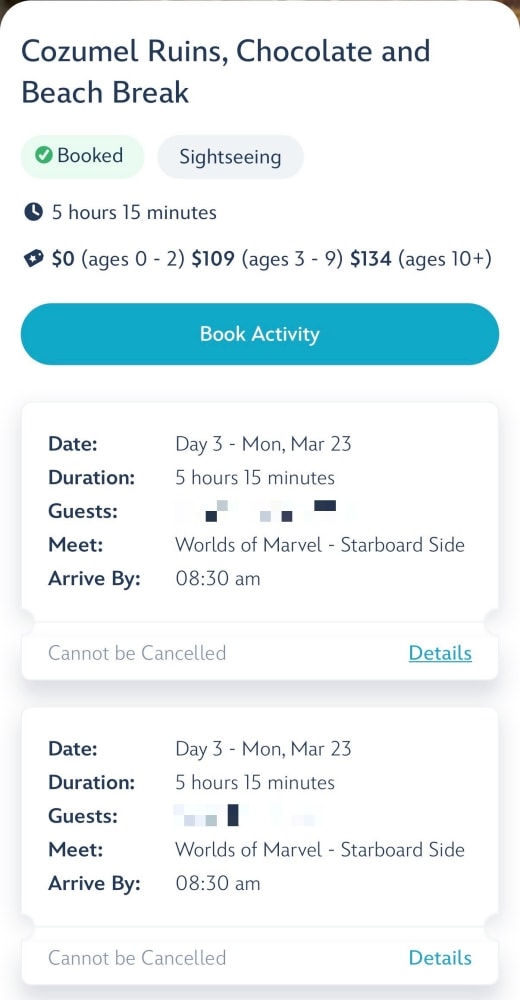 [迪士尼郵輪]Disney Cruise App 使用教學｜新手必看登船前後功能｜活動餐廳桌號 帳單網路一次看懂