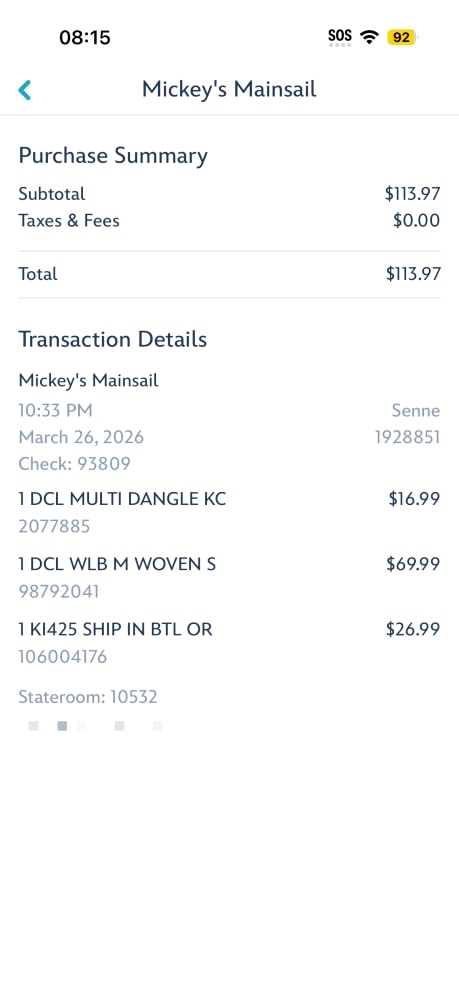 [迪士尼郵輪]Disney Cruise App 使用教學｜新手必看登船前後功能｜活動餐廳桌號 帳單網路一次看懂