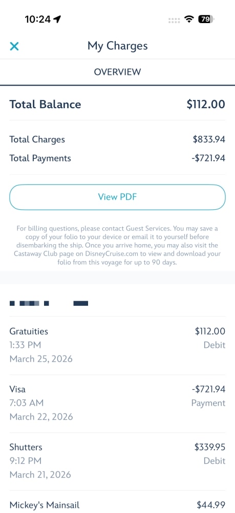 [迪士尼郵輪]Disney Cruise App 使用教學｜新手必看登船前後功能｜活動餐廳桌號 帳單網路一次看懂