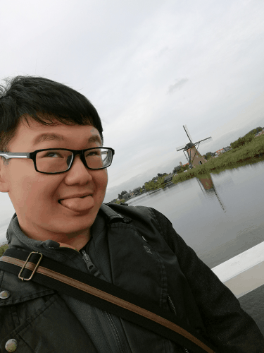 [荷蘭鹿特丹]滿滿風車超美的小孩堤防