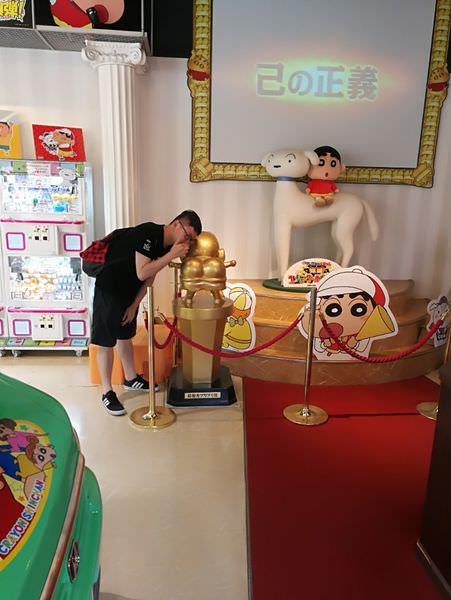 [日本埼玉縣]蠟筆小新遊藝場~看到滿滿的小新超可愛