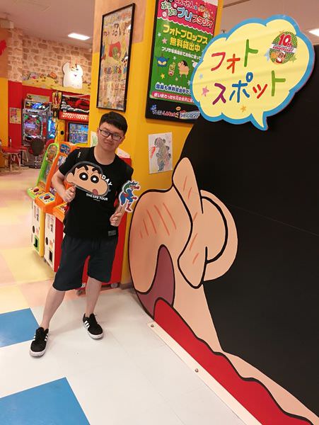 [日本埼玉縣]蠟筆小新遊藝場~看到滿滿的小新超可愛